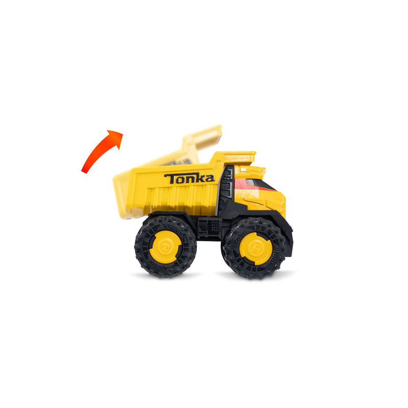 Tonka - Steel Classics Titans Dump Truck, side angle