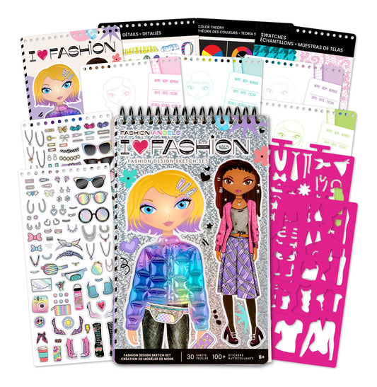 Fashion Angels Fashion Design Portfolio Set (Case of 12)