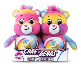 Care Bears Dare To Care Bear 22cm Bean Plush Toy in Tray