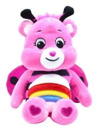 Care Bears Ladybug Cheer Bear 22cm Bean Plush Toy