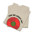 'Ask Me About My Record Collection' Men's T-Shirt, product detail