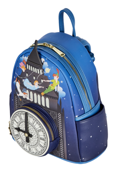 Loungefly Peter Pan Glow Clock Mini Backpack