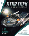 U.S.S. Europa NCC-97640 Europa-Class Battle Cruiser Diecast Model Ship STO (Star Trek / Eaglemoss), alternate view