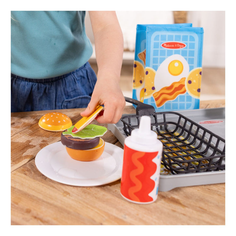 Melissa & Doug - Flip N Fry Grill Playset - Image