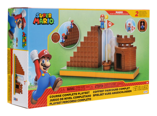 Nintendo Super Mario 2.5" Level End Playset