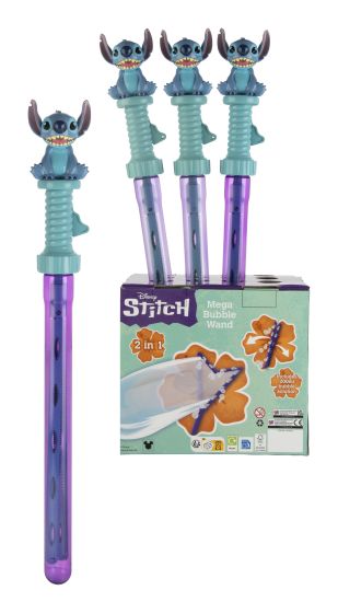 Stitch 2 in 1 Mega Bubble Wand CDU