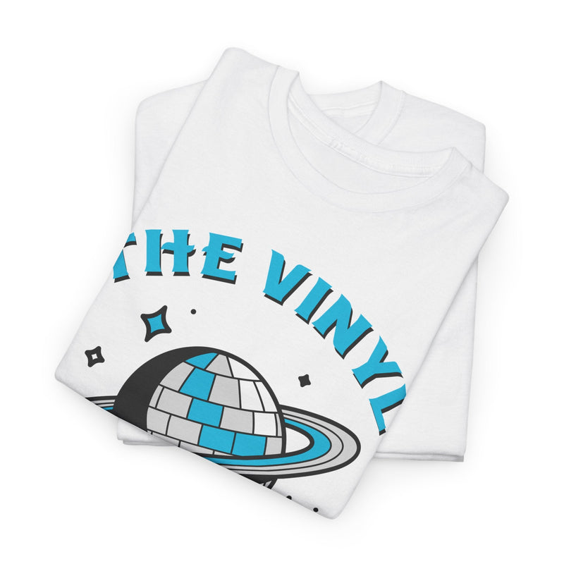 The Vinyl Frontier T-Shirt, showing reverse