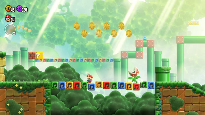Super Mario Bros. Wonder - Nintendo Switch side angle