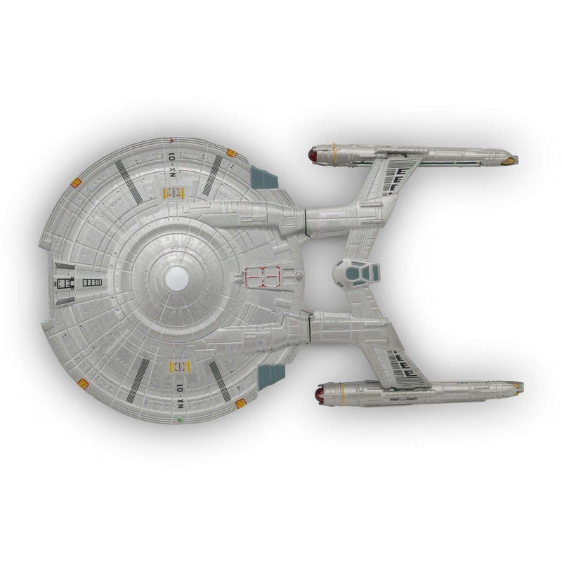 I.S.S. Enterprise NX-01 Mirror Universe Model Die Cast Ship BONUS ISSUE M2 (Eaglemoss / Star Trek), additional view