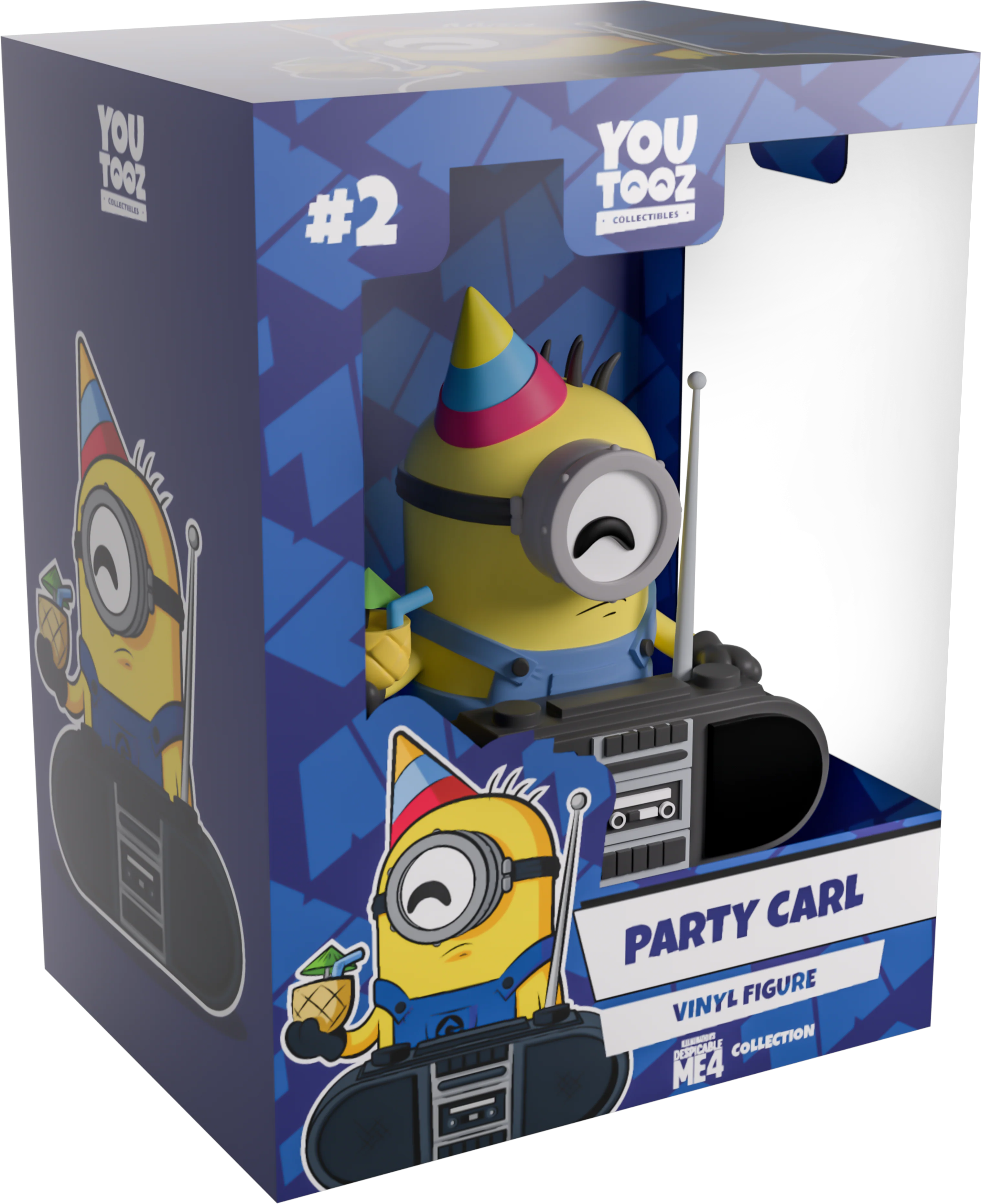 Youtooz Despicable Me 4 Party Carl Vinyl Figure