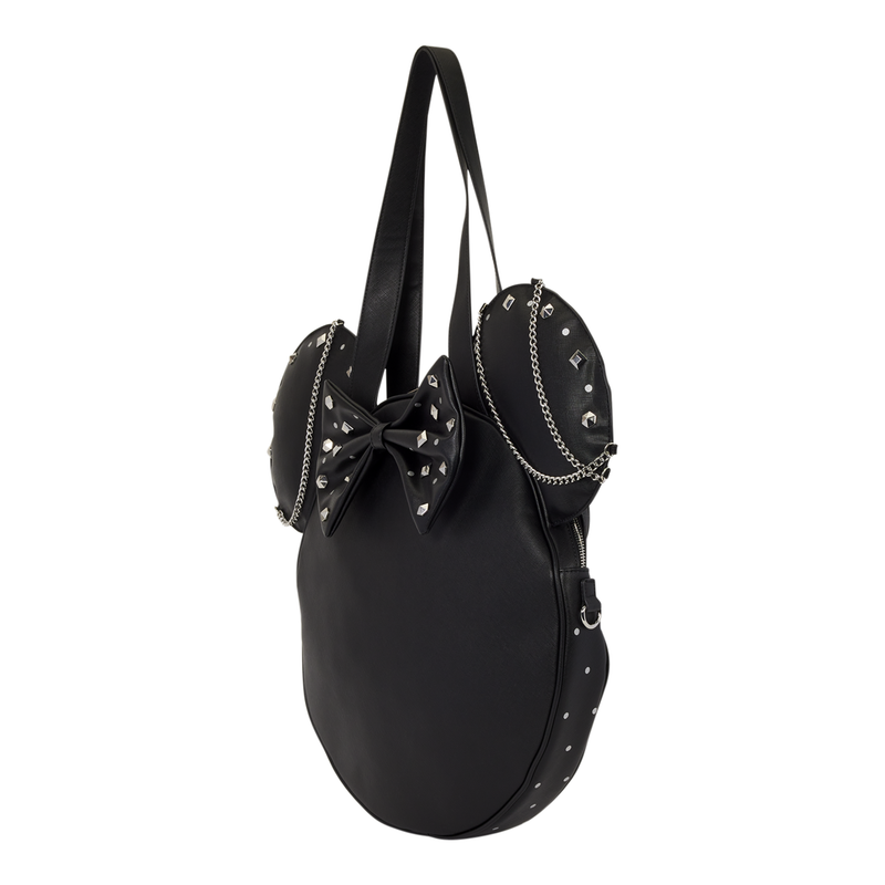Loungefly - Minnie Mouse Studs & Chains Tote Bag