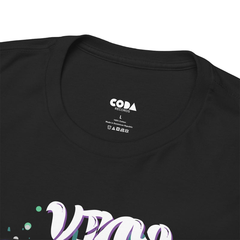 'Vinyl Is Groovy' Men's T-Shirt, showing reverse