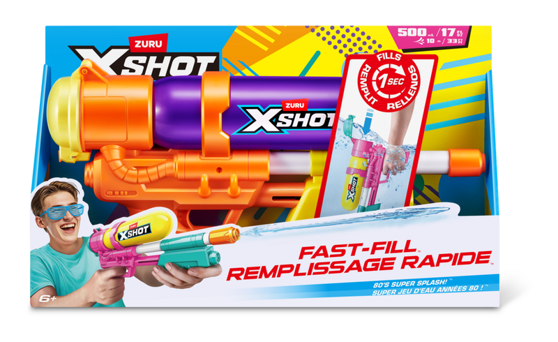 XSHOT Water Fast Fill 80s Super Splash Water Blaster - Image
