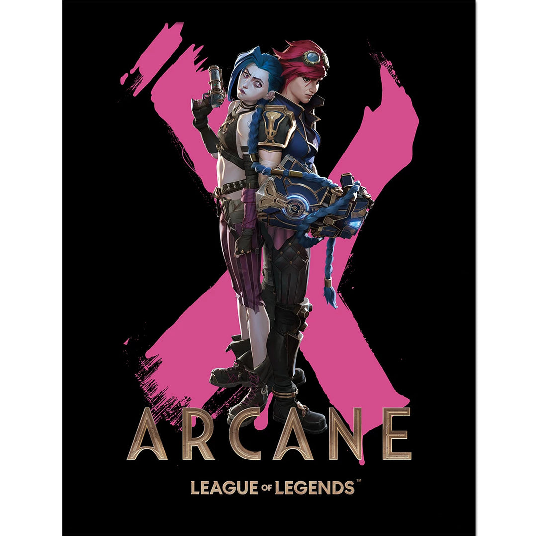 Duo Arcane League of Legends Framed 30 x 40cm Collector Print