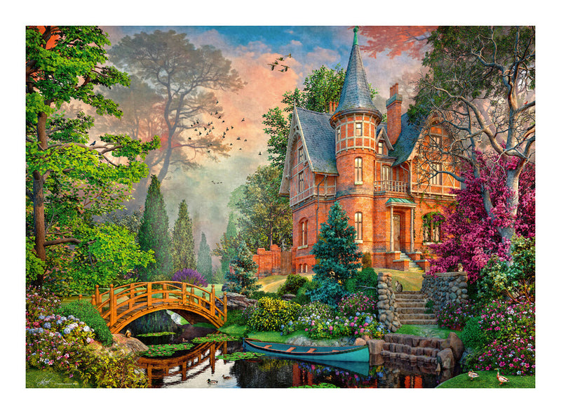 Terracotta Mansion 1000 Piece Jigsaw Puzzle