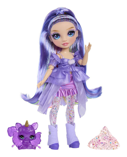 Rainbow High Rainbow Shimmers Doll - Violet - Image