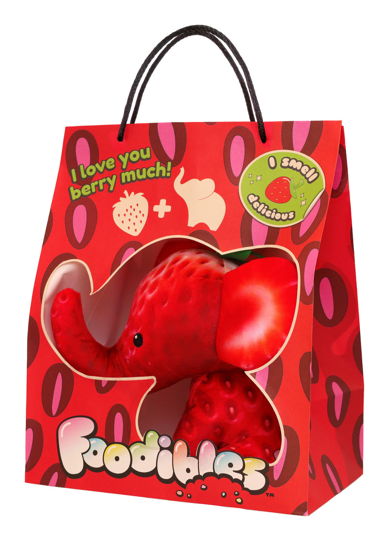 Foodibles Series 1 Large Plush: Strawberry Elephant