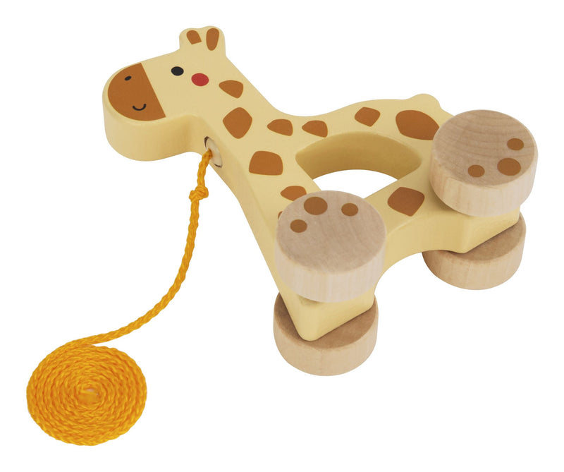 Wooden Pull Along Giraffe - Image