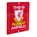 Liverpool FC This Is Anfield Window Sign, alternate view
