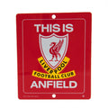 Liverpool FC This Is Anfield Window Sign collectible from Infinity Collectibles 2026