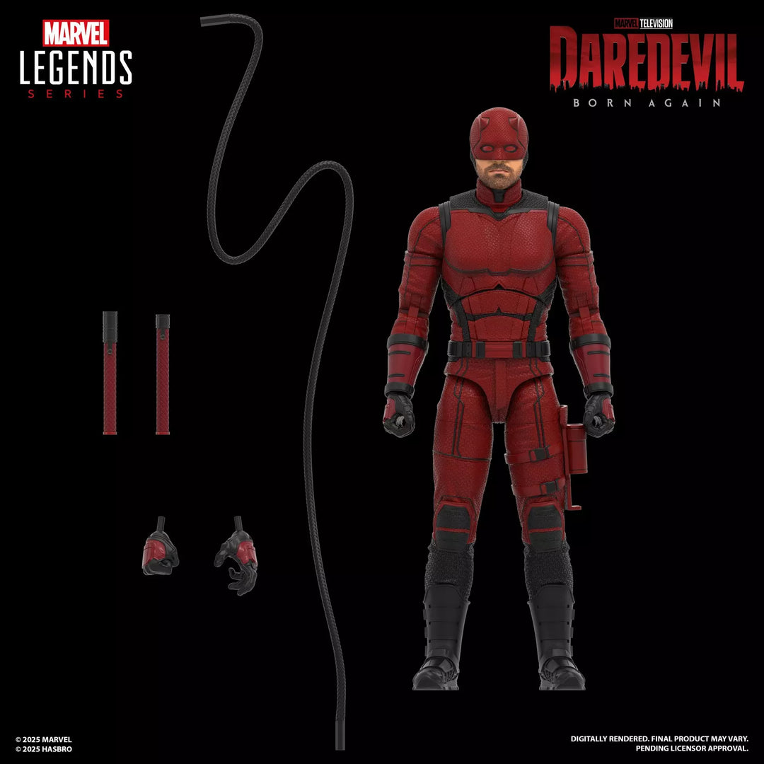 Marvel Legends Series Daredevil: Born Again Daredevil 6" Action Figure