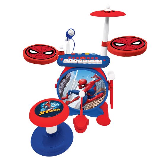 My Rock Band Spider-Man Electronic Drums With Seat