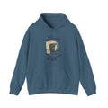 'Crate Digger' Men's Hoodie, showing reverse