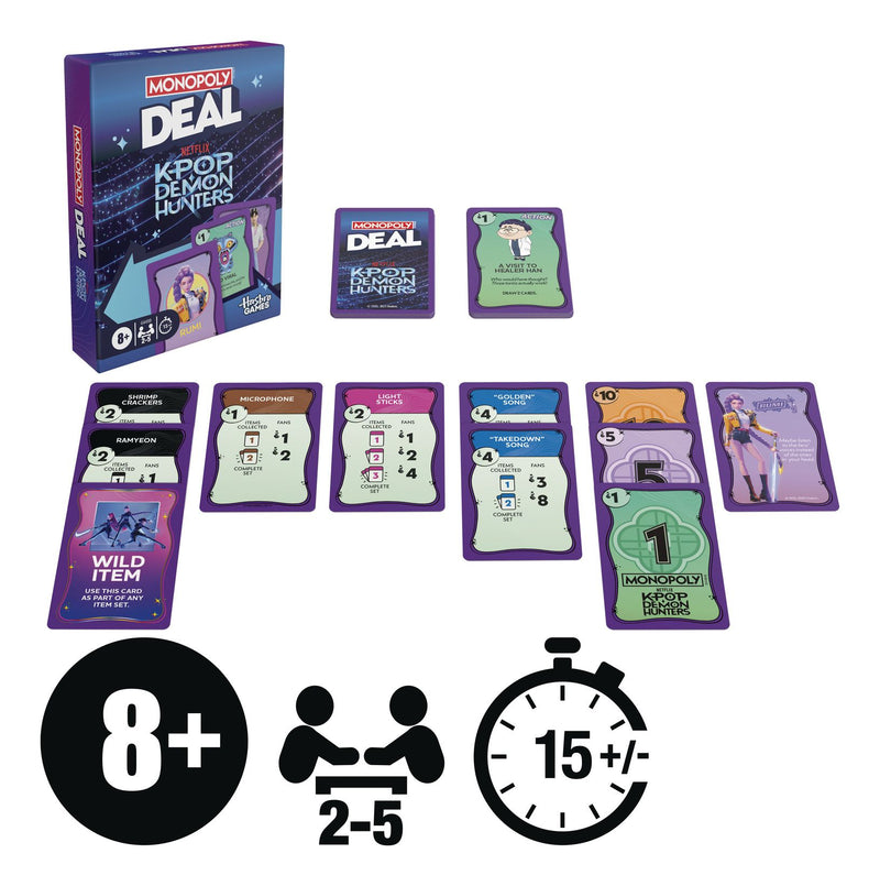Monopoly Deal K-Pop Demon Hunters - Image