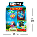 Piratix - Crazy Jungle - 4 Pack Assortment