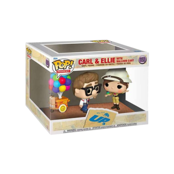 Pop! Moment - Up - Carl & Ellie with Balloon Cart
