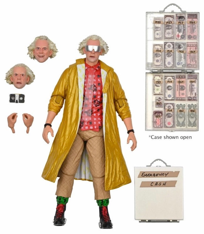 Back To The Future Doc Brown Part 2 (2015) Ultimate 7" Scale Action Figure