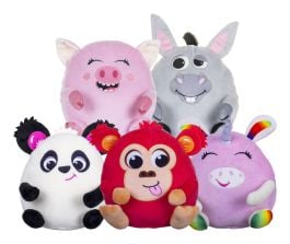 Windy Bums Zebra Dinosaur Donkey Windy Bums Soft Toys Assortment CDU