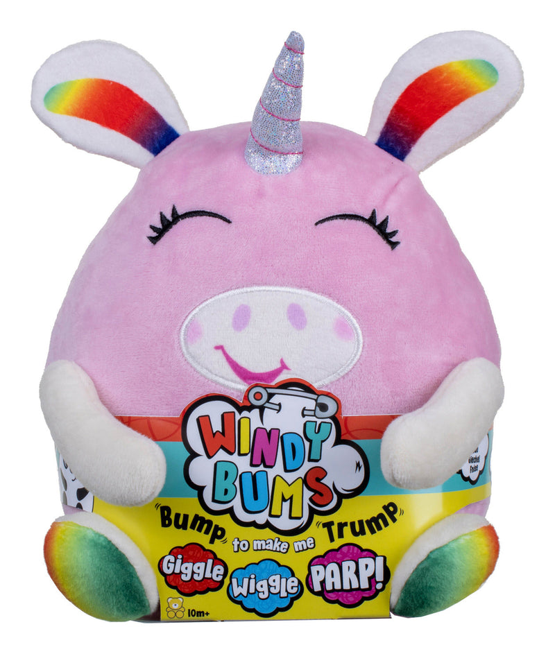Windy Bums Unicorn Plush