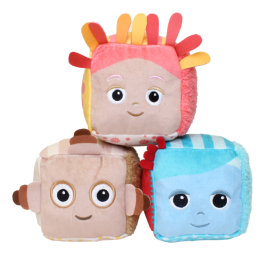 In the Night Garden Igglepiggle Upsy Daisy Makka Pakka In the Night Garden Sensory Cubes Set