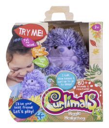 Curlimals Higgle The Hedgehog Plush Toy – Interactive Animal – Funko POP Vinyl Figure
