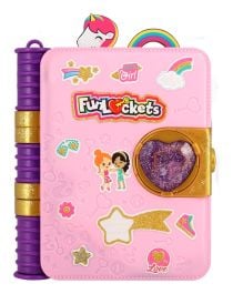 FunLockets Secret Journal Glitter Edition Kids Stationery Lockable Journal