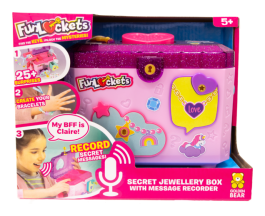 FunLockets Secret Jewellery Box Kids Interactive Voice Recorder