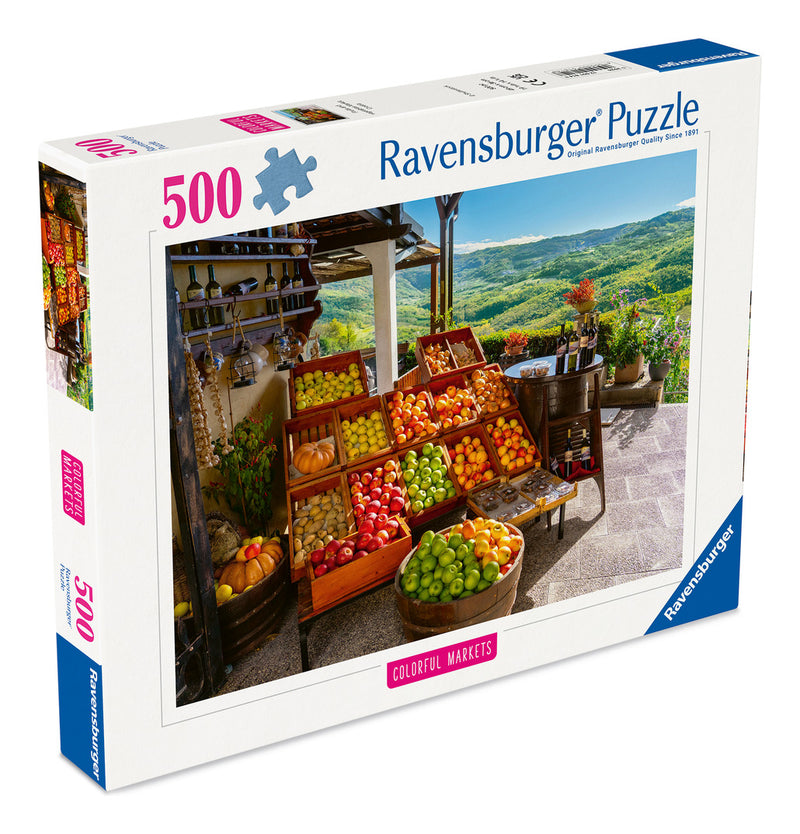 Fruit & Veg Market, Croatia 500 Piece Jigsaw Puzzle