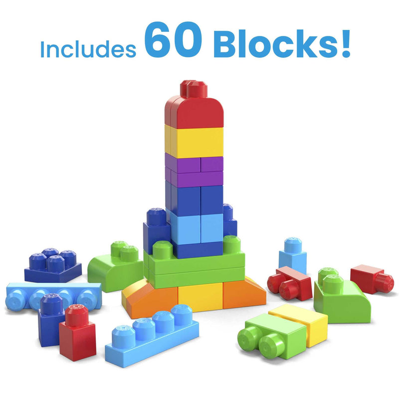 Mega Bloks Big Building Bag Blue - Image