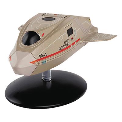 NX-01 Enterprise Shuttlecraft Pod 1 Shuttlecraft Diecast Model Ship (Eaglemoss / Star Trek)