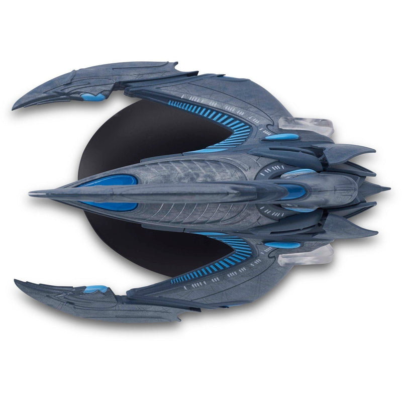 Xindi Insectoid Warship Model Die Cast Ship (Eaglemoss / Star Trek), size reference