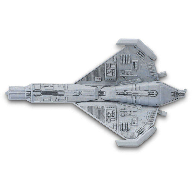 Promellian Battle Cruiser Model Die Cast Ship (Eaglemoss / Star Trek), size reference