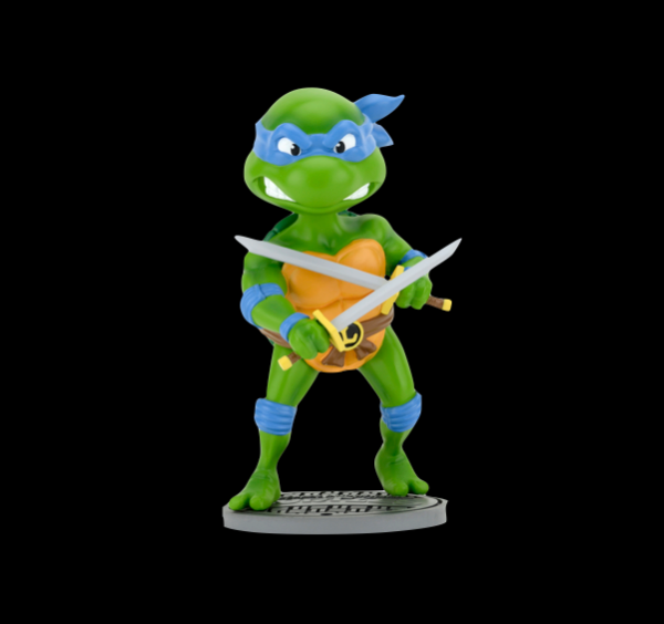 TMNT Cartoon Leonardo Head Knocker Teenage Mutant Ninja Tutles