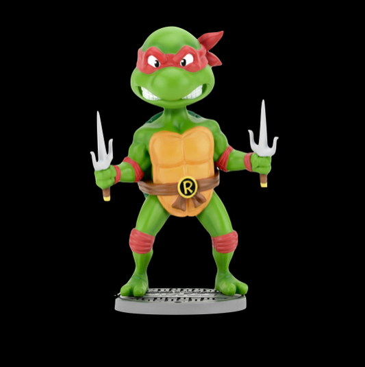 TMNT Cartoon Raphael Head Knocker Teenage Mutant Ninja Tutles
