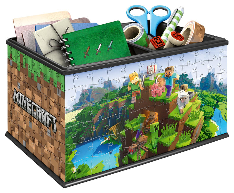 Minecraft Storage Box 216 Piece 3D Puzzle