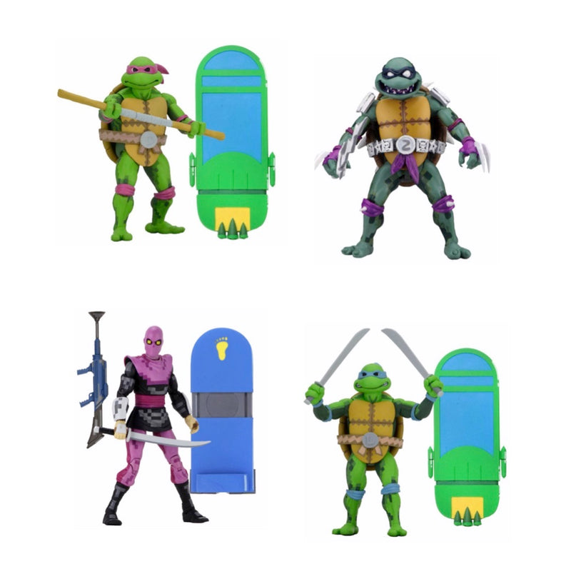 Teenage Mutant Ninja Turtles Turtles in Time Series 1 7" Scale Action Figure Assortment front view