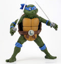 Teenage Mutant Ninja Turtles Cartoon Giant Size Leonardo 1/4 Scale Action Figure close up detail