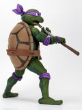 Teenage Mutant Ninja Turtles Cartoon Giant Size Donatello 1/4 Scale Action Figure side angle