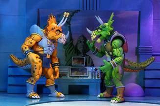 Teenage Mutant Ninja Turtles Cartoon Captain Zarax and Zork 7" Scale 2-Pack alternate view