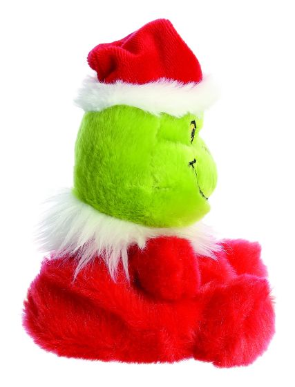 Dr Seuss Santa Grinch Palm Pal 5" Plush